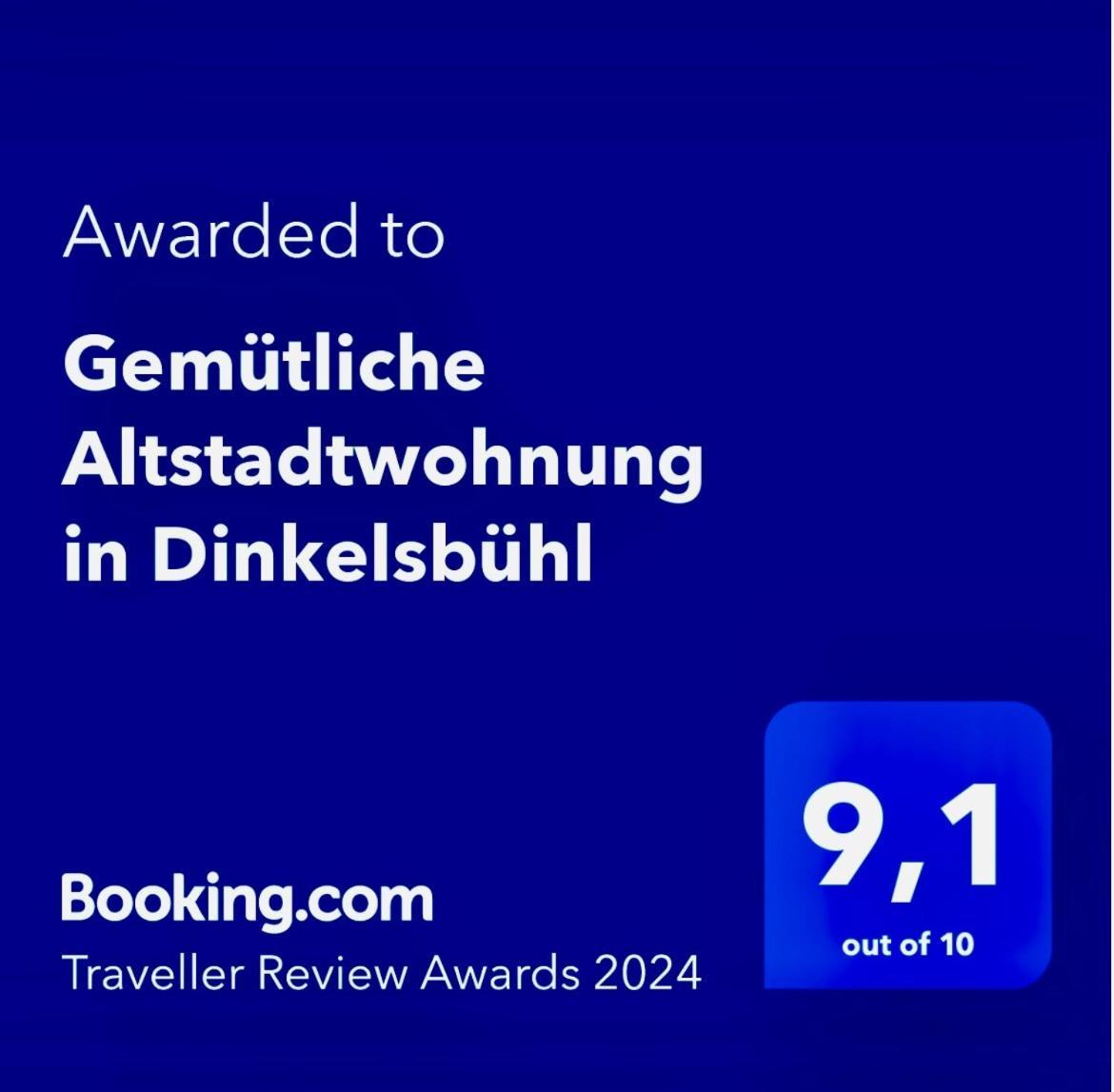 Gemuetliche Altstadtwohnung In Dinkelsbuehl Dinkelsbühl Exterior foto